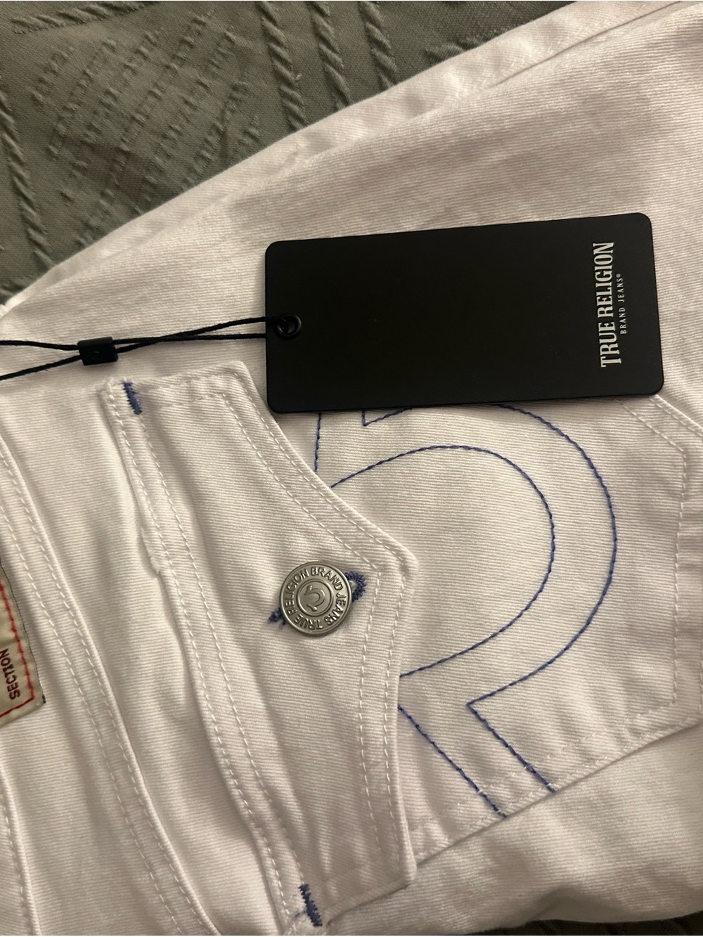 True Religion Women's Billie Jeans in White - Picture 11 of 11